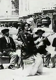 Испанский танец на празднике труппы фламенко (1900)